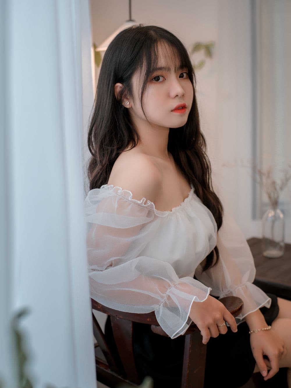 Off-Shoulder Lace Top